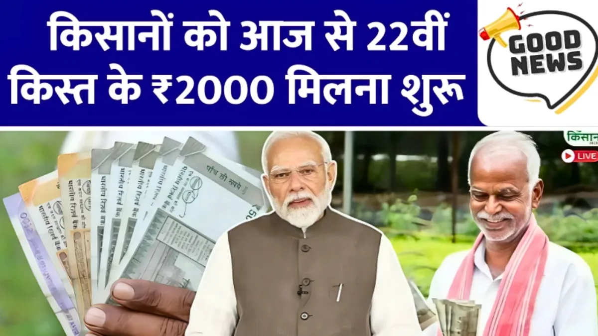 PM Kisan 22th Installment